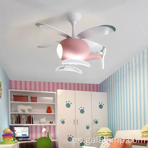 Luz del ventilador eléctrico para niños, luz del ventilador de techo